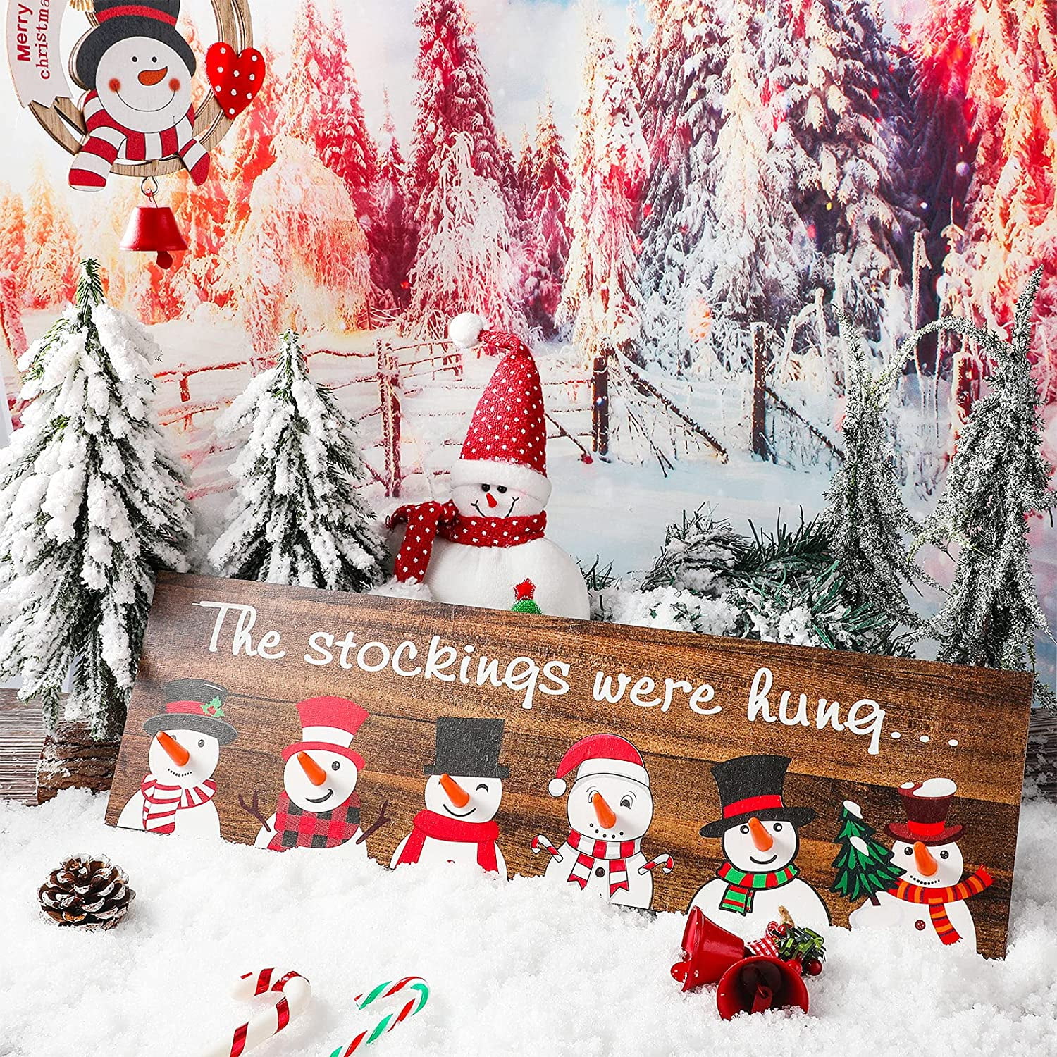 Gift Boutique Christmas Stocking Holder Rustic Wooden Sign 6 Carrot Hook Stockings Hangers for Mantle Fireplace Shelf Coat Keys Stocking Holder for Holiday Decor Snowmen Wall Mount Hanging Sign Gift Boutique Christmas Stocking Holder Rustic Wooden Sign 6 Carrot Hook Stockings Hangers for Mantle Fireplace Shelf Coat Keys Stocking Holder for Holiday Decor Snowmen Wall Mount Hanging Sign